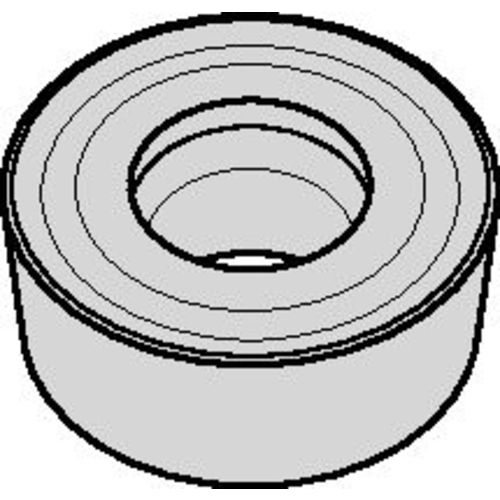 RCMT 0803M0 Single-sided|T WP25CT, 1/8″ Thick, 0.315″ Inscribed Circle, TiN, Round, Turning Indexable Insert - Americas Industrial Supply
