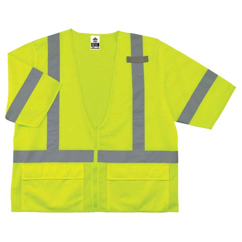 8320Z 2/3 XL Lime Standard Vest Type R Class 3 - Americas Industrial Supply