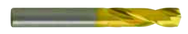 8.3mm Dia. - Carbide HP 3XD Drill-140° Point-TiN - Americas Industrial Supply