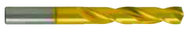 15/32 Dia-Carbide HP 5XD Drill-140° Point-TiN - Americas Industrial Supply
