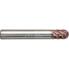 M.A. Ford - Ball End Mills; Mill Diameter (mm): 16.00 ; Mill Diameter (Decimal Inch): 0.6299 ; Number of Flutes: 8 ; Length of Cut (mm): 24.0000 ; Material: Solid Carbide ; Overall Length (mm): 110.0000 - Exact Industrial Supply