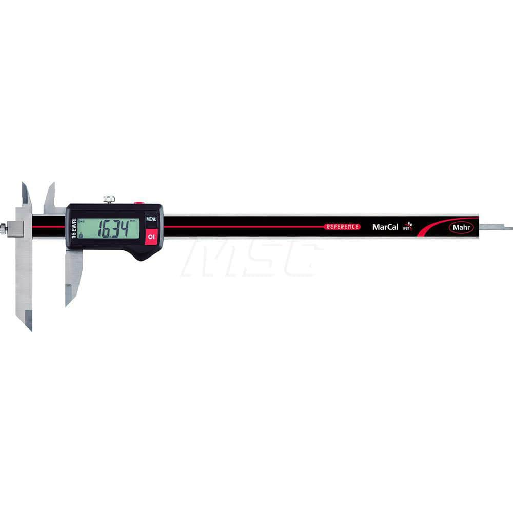 Mahr - Electronic Calipers; Minimum Measurement (mm): 0.00 ; Minimum Measurement (Decimal Inch): 0.0000 ; Maximum Measurement (Decimal Inch): 8 ; Maximum Measurement (mm): 200.00 ; Accuracy Plus/Minus (Decimal Inch): 0.0015 ; Accuracy Plus/Minus (mm): 0. - Exact Industrial Supply