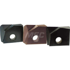 Milling Inserts; Insert Style: XR2A; Insert Size: 04004; Insert Material: Solid Carbide; Material Grade: Micro Fine; Length (Inch): 1/2; Thickness Range (Decimal Inch): 0.1500 to 0.1750; Corner Radius (Inch): 1/16; Series: XR2A; Coating/Finish: H-Coating;