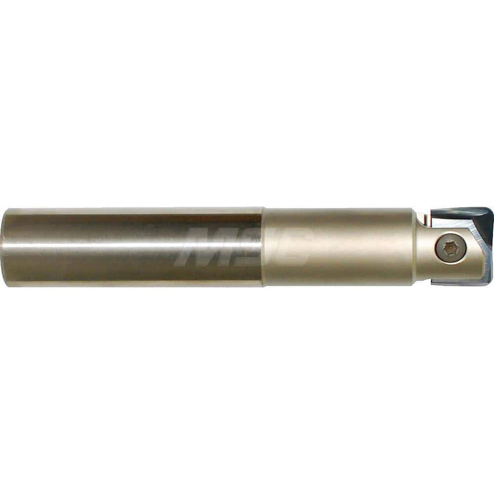 Indexable Ball Nose End Mills; Cutting Diameter (mm): 12; Maximum Depth of Cut (Decimal Inch): 0.5118; Maximum Depth of Cut (mm): 13.00; Shank Type: Straight Shank; Shank Diameter (mm): 12.0000; Toolholder Style: i-Xmill; Number of Ball Nose Inserts Used