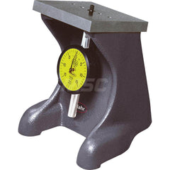 Mahr - Dial Depth Gages; Maximum Measurement (Inch): 0.5 ; Maximum Measurement (Decimal Inch): 0.5 ; Maximum Measurement (mm): 12.5 ; Graduation (Decimal Inch): 0.0005 ; Base Length (mm): 4.0000 ; Calibrated: No - Exact Industrial Supply