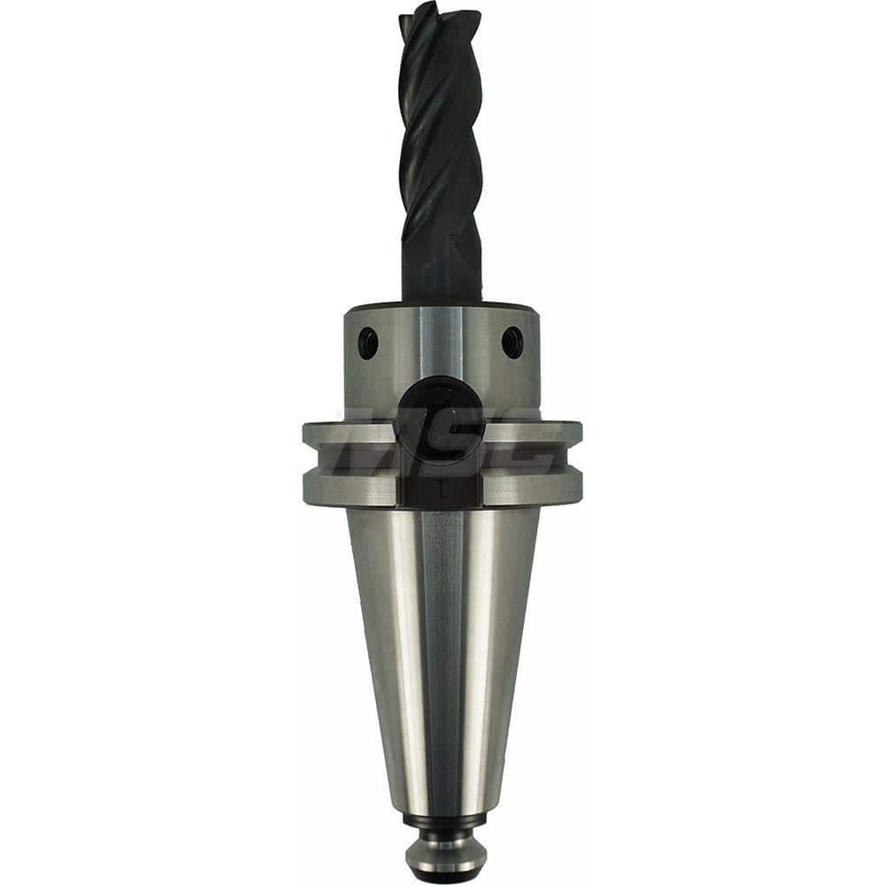 ST Series CAT40 Assembly & Interactive Dashboard: Includes Holder, Retention Knob & Solid Carbide End Mill ″3/4″ Dia, 2″ LOC, 4 Flutes, 0.030″ Corner Radius, AlTiCrN″