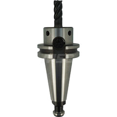 ST Series CAT40 Assembly & Interactive Dashboard: Includes Holder, Retention Knob & Solid Carbide End Mill ″1/2″ Dia, 1″ LOC, 7 Flutes, 0.030″ Corner Radius, AlTiCrN″