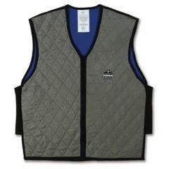 6665 L GRAY EVAP COOLING VEST - Americas Industrial Supply