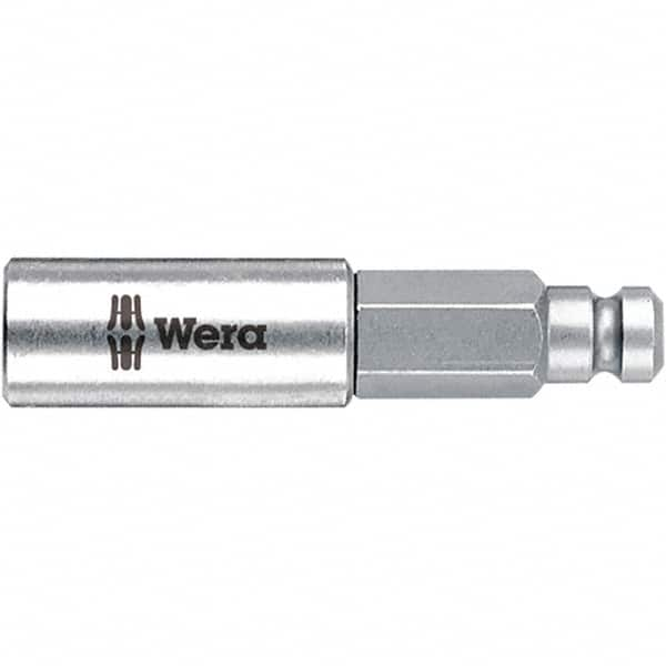 Wera - 1/4" Bit Holder - 5/16" Hex Drive, 1-3/4" OAL - Americas Industrial Supply