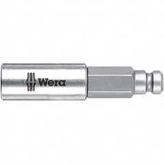 Wera - 1/4" Bit Holder - 5/16" Hex Drive, 1-3/4" OAL - Americas Industrial Supply