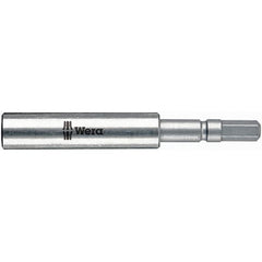 Wera - 1/4" Bit Holder - 1/4" Drive, 3-3/4" OAL - Americas Industrial Supply