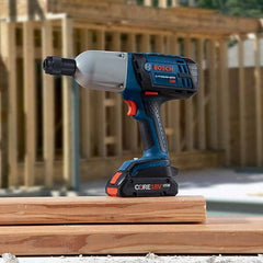 Bosch - Cordless Impact Wrenches & Ratchets Voltage: 18.0 Drive Size (Inch): 7/16 - Americas Industrial Supply