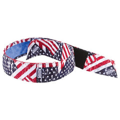 6705CT Stars&Stripes Evap Cooling Bandana W/Ct-H & L - Americas Industrial Supply