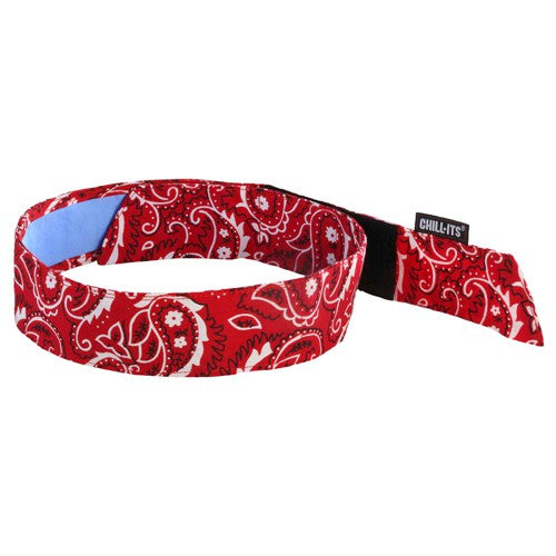 6705CT Red Western Evap Cooling Bandana W/Ct-H & L - Americas Industrial Supply