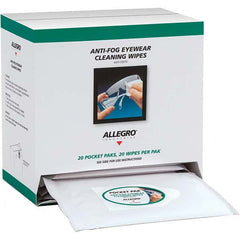 Allegro - 20 20-Pack Pieces Lens Cleaning Towelettes - Americas Industrial Supply