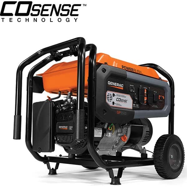 Generac Power - Portable Power Generators Fuel Type: Gasoline Starting Method: Recoil - Americas Industrial Supply