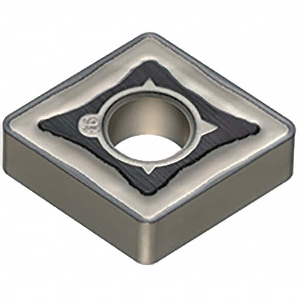 Sumitomo - CNMG646 EEM Grade AC5015S Carbide Turning Insert - TiAlSiN Finish, 80° Diamond, 3/4" Inscr Circle, 1/4" Thick, 0.0938" Corner Radius - Americas Industrial Supply