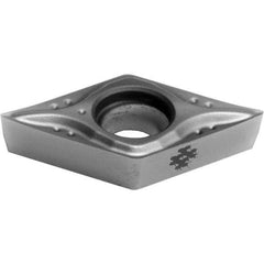 Sumitomo - DCGT21.50 MESI Grade AC5015S Carbide Turning Insert - TiAlSiN Finish, 55° Diamond, 1/4" Inscr Circle, 3/32" Thick, 0.0039" Corner Radius - Americas Industrial Supply