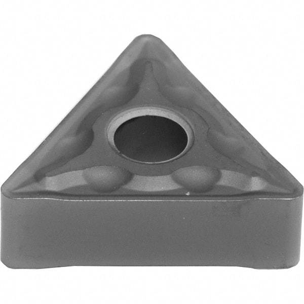 Sumitomo - TNMG433 EMU Grade AC5025S Carbide Turning Insert - TiAlSiN Finish, 60° Triangle, 1/2" Inscr Circle, 3/16" Thick, 0.0469" Corner Radius - Americas Industrial Supply