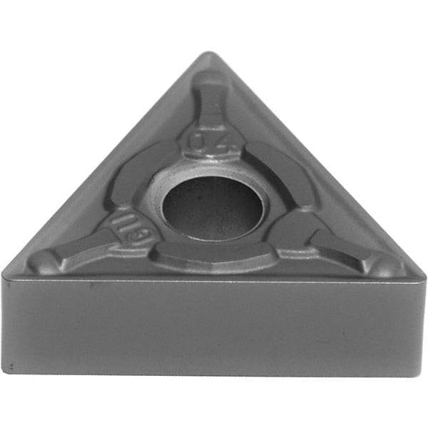 Sumitomo - TNMG332 EGU Grade AC5015S Carbide Turning Insert - TiAlSiN Finish, 60° Triangle, 3/8" Inscr Circle, 3/16" Thick, 0.0313" Corner Radius - Americas Industrial Supply