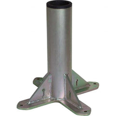 OZ Lifting Products - Davit Crane Bases Base Type: Pedestal Base Finish/Coating: Zinc Plated - Americas Industrial Supply