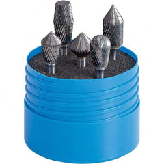 SGS Pro - Burr Sets Head Shape: Combi/Ball; Combi/60 Cone/Cylinder; Combi/Inverted Cone/Cylinder; Combi/90 Cone; Combi/Double Inverted Cone Tooth Style: Double Cut - Americas Industrial Supply
