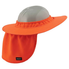 6660 Orange Hard Hat Brim With Shade - Americas Industrial Supply