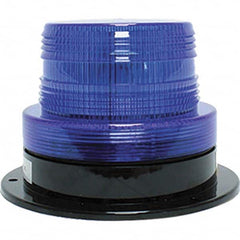 Railhead Corporation - Strobe & Flashing Lights Light Type: Quad High; Double; Quad Low; Triple Flash Lens Color: Blue - Americas Industrial Supply