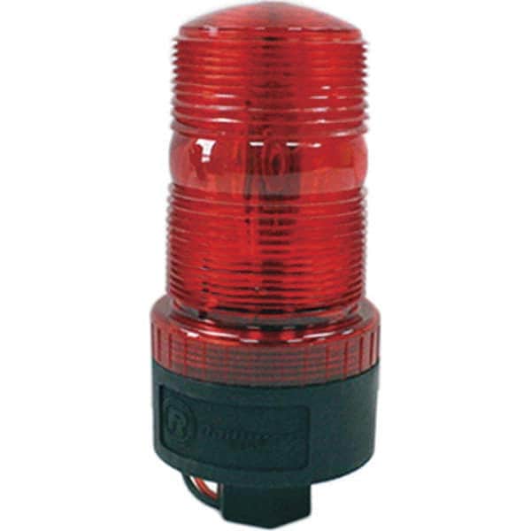 Railhead Corporation - Strobe & Flashing Lights Light Type: Single; Double; Quad; Revolving Lens Color: Red - Americas Industrial Supply