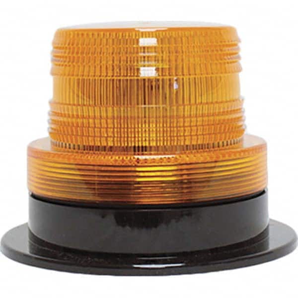 Railhead Corporation - Strobe & Flashing Lights Light Type: Quad High; Double; Quad Low; Triple Flash Lens Color: Amber - Americas Industrial Supply