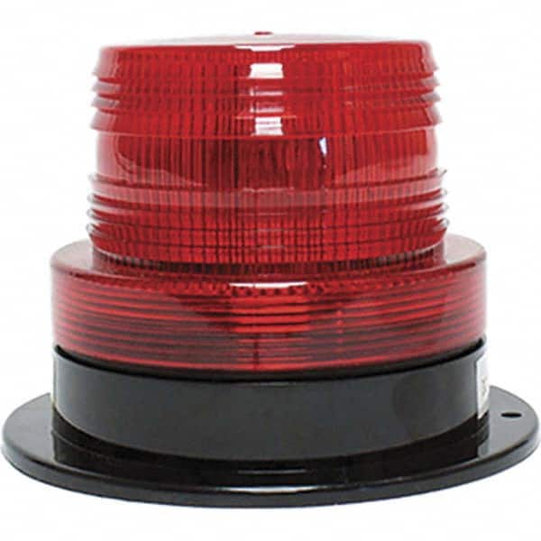 Railhead Corporation - Strobe & Flashing Lights Light Type: Quad High; Double; Quad Low; Triple Flash Lens Color: Red - Americas Industrial Supply
