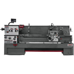 Jet - Bench, Engine & Toolroom Lathes Machine Type: Spindle Bore Spindle Speed Control: Geared Head - Americas Industrial Supply