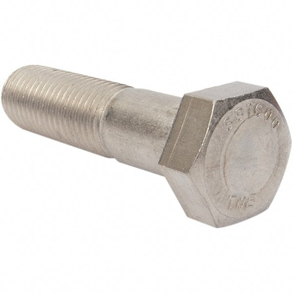 Value Collection - 1-8 3-1/2" Long Hex Head Cap Screw - Americas Industrial Supply