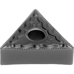 Sumitomo - TNMG331 EEF Grade AC5025S Carbide Turning Insert - TiAlSiN Finish, 60° Triangle, 3/8" Inscr Circle, 3/16" Thick, 0.0156" Corner Radius - Americas Industrial Supply