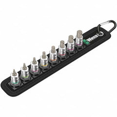 Wera - Hex & Torx Bit Socket Sets Type: Hex Bit Socket Set Drive Size: 1/4 - Americas Industrial Supply