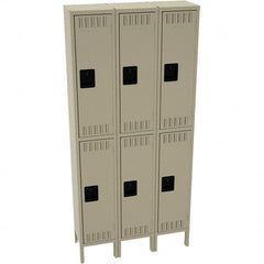 Tennsco - 6 Door, 2 Tier, Welded Locker - Americas Industrial Supply
