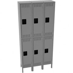 Tennsco - 6 Door, Double Tier, Locker - Americas Industrial Supply