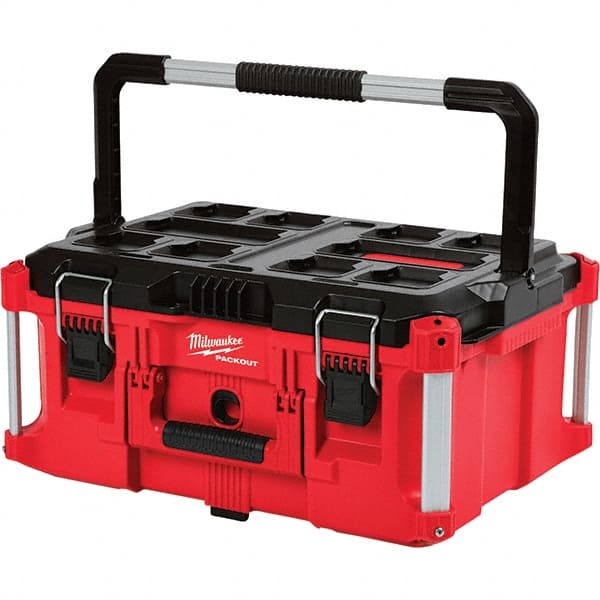 Milwaukee Tool - PACKOUT 1 Compartment 1 Tray Portable Tool Box - Americas Industrial Supply