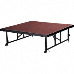 NPS - Temporary Structures Type: Adjustable Height Stage Platform Width (Feet): 4 - Americas Industrial Supply