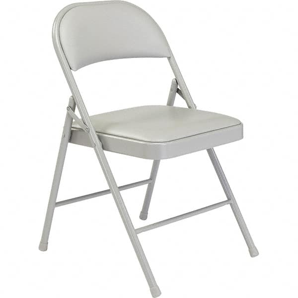 NPS - Folding Chairs Pad Type: Folding Chair w/Vinyl Padded Seat Material: Steel - Americas Industrial Supply