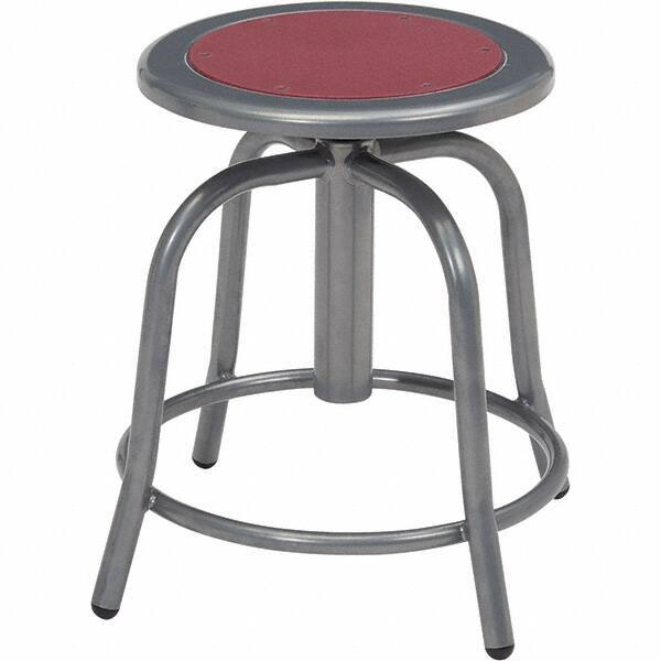 NPS - Swivel & Adjustable Stools Type: Adjustable Height Swivel Stool Base Type: Steel - Americas Industrial Supply