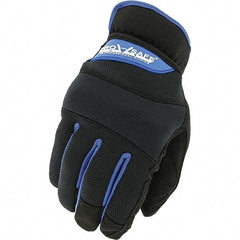 PRO-SAFE - Size XL (11) Work Gloves - For General Purpose, Uncoated, Slip-On Cuff, Full Fingered, Black, Paired - Americas Industrial Supply
