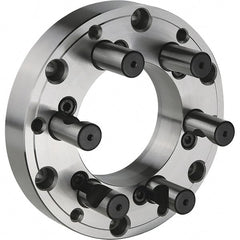 Hertel - Lathe Chuck Adapter Back Plates Nominal Chuck Size: 8 Spindle Nose Type: D Series - Americas Industrial Supply