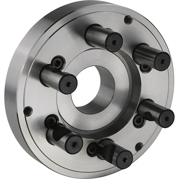 Hertel - Lathe Chuck Adapter Back Plates Nominal Chuck Size: 8 Spindle Nose Type: D Series - Americas Industrial Supply