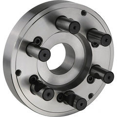 Hertel - Lathe Chuck Adapter Back Plates Nominal Chuck Size: 8 Spindle Nose Type: D Series - Americas Industrial Supply