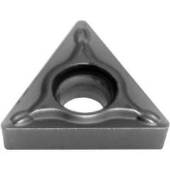 Sumitomo - TCGT32.51 ESU Grade AC5015S Carbide Turning Insert - TiAlSiN Finish, 60° Triangle, 3/8" Inscr Circle, 0.156" Thick, 0.0156" Corner Radius - Americas Industrial Supply