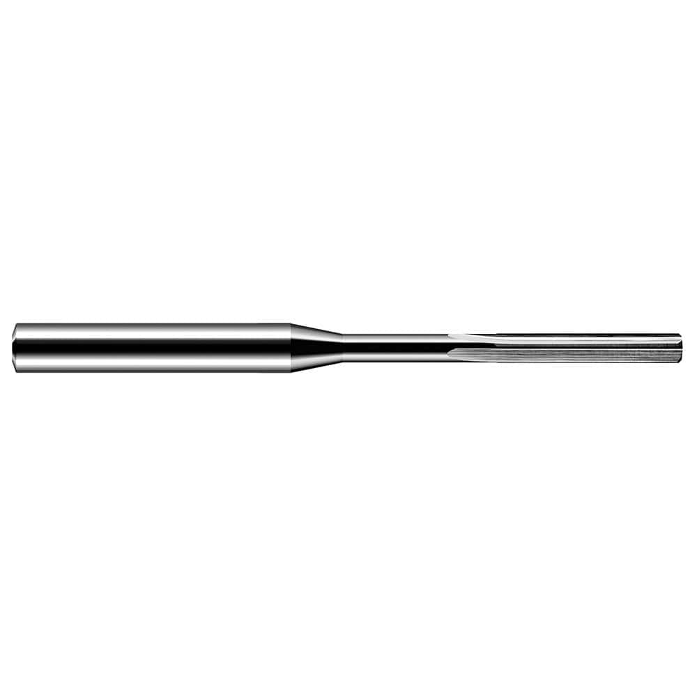 Harvey Tool - #67 4-Flute Straight Shank Straight Flute Solid Carbide Chucking Reamer - Exact Industrial Supply