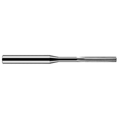 Chucking Reamer: 0.06″ Dia, 2″ OAL, 7/16″ Flute Length, Straight Shank, Solid Carbide 4 Flute