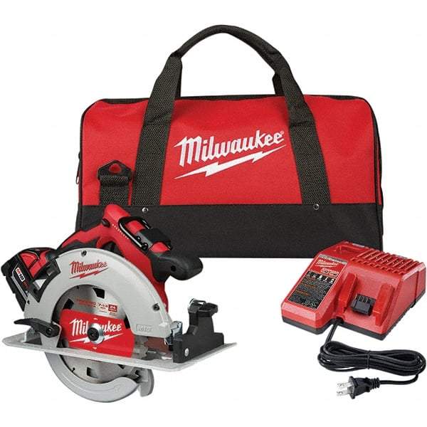 Milwaukee Tool - Cordless Circular Saws Voltage: 18 Battery Chemistry: Lithium-Ion - Americas Industrial Supply