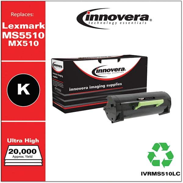 innovera - Office Machine Supplies & Accessories For Use With: Lexmark MS510DN, MS610DE, MS610DN, MS610DTE, MS610DTN, MX510DE, MX510DTE, MX511DE, MX511DHE, MX511DTE, MX610DE, MX611DE, MX611DFE, MX611DHE, MX611DTE Nonflammable: No - Americas Industrial Supply